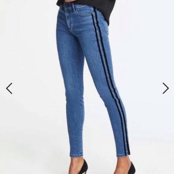 tuxedo stripe jeans